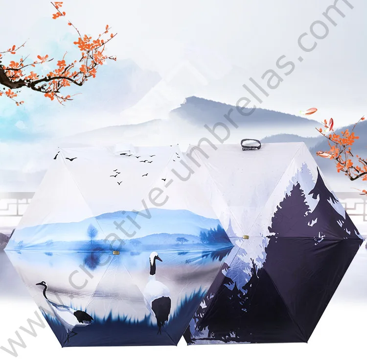 Пятикратный Зонт с черным покрытием и защитой от УФ лучей сплав анти гром