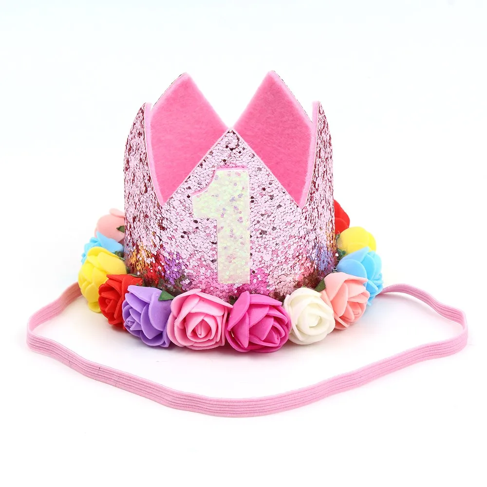 Pink(Many Color) Шапка для кота Шапочка для собак на день рождения/головные уборы для домашних животных головной убор на день рождения для маленьких/средних собак/кошек, декоративные аксессуары для домашних животных с буквенным принто - Цвет: Pink(Many Color)