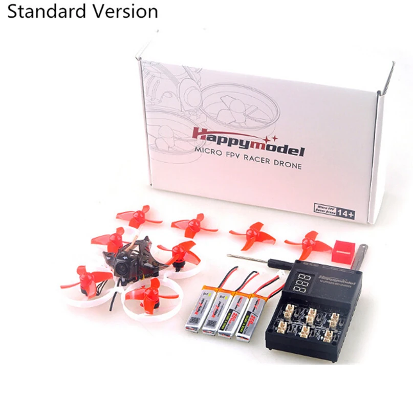 Happymodel Mobula7 Mobula 7 75 мм RC Crazybee F3 Pro OSD 2S FPV гоночный Дрон Квадрокоптер с передатчиком FlySky i6 6CH 2,4G