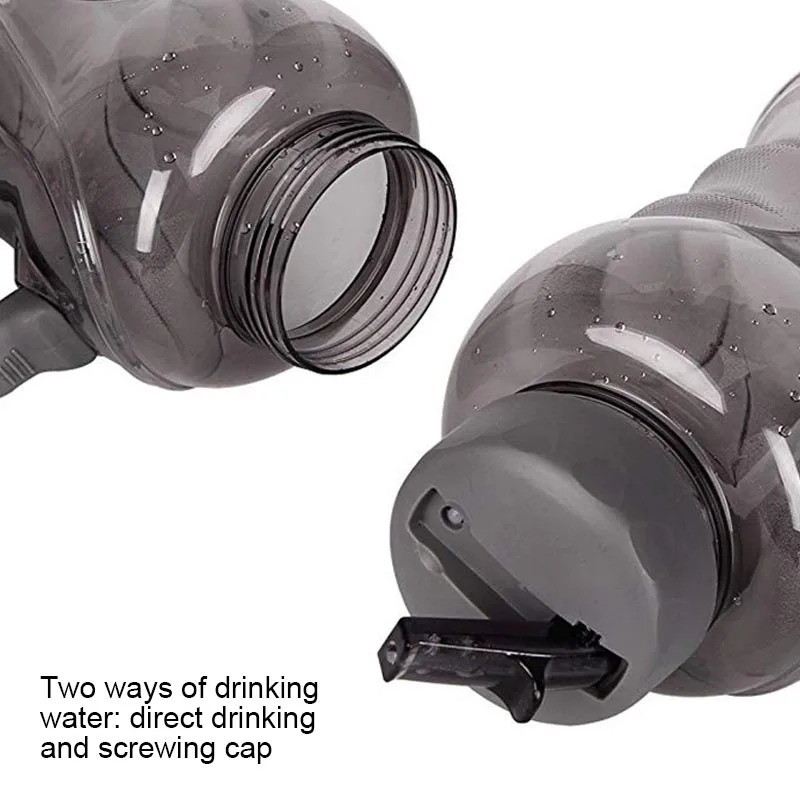 Новая 1.5л чашка для воды большая емкость спорта на открытом воздухе бутылка с