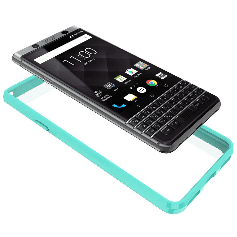 Ultra Thin TPU Acrylic Hard Case For Blackberry Keyone Transparent Crystal Clear Cover Keyone/Mercury/DTEK70 @ |