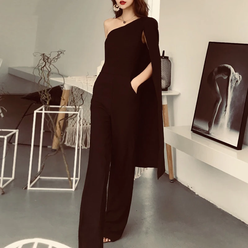 Max Spri пикантные с одним плечом вырезом лодочкой и открытой спиной Длинные женские