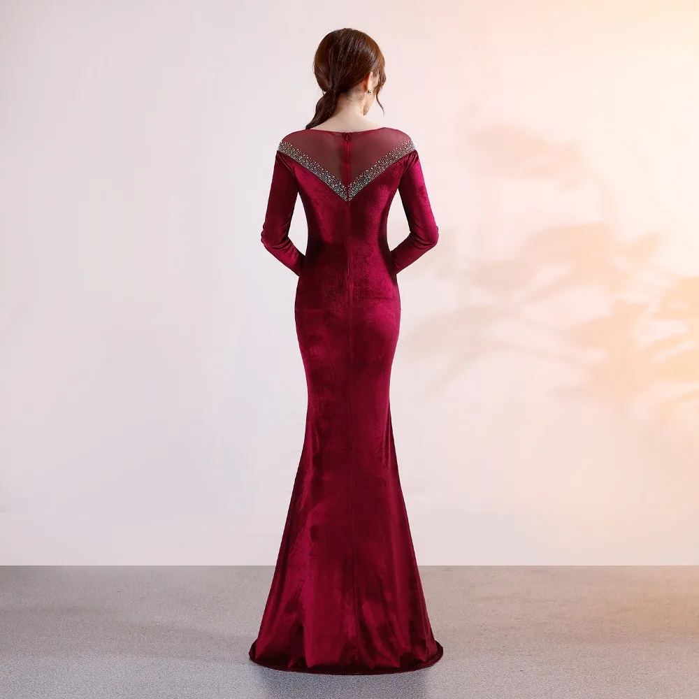 Новое блестящее вечернее платье с длинным рукавом светоотражающее для