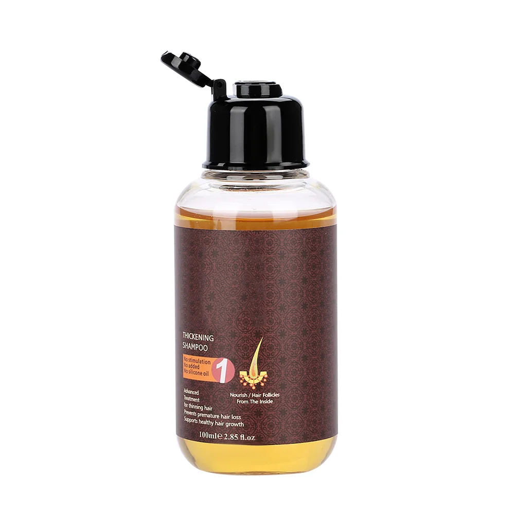 100 мл Профессиональный уход за волосами утолщенный шампунь для роста волос