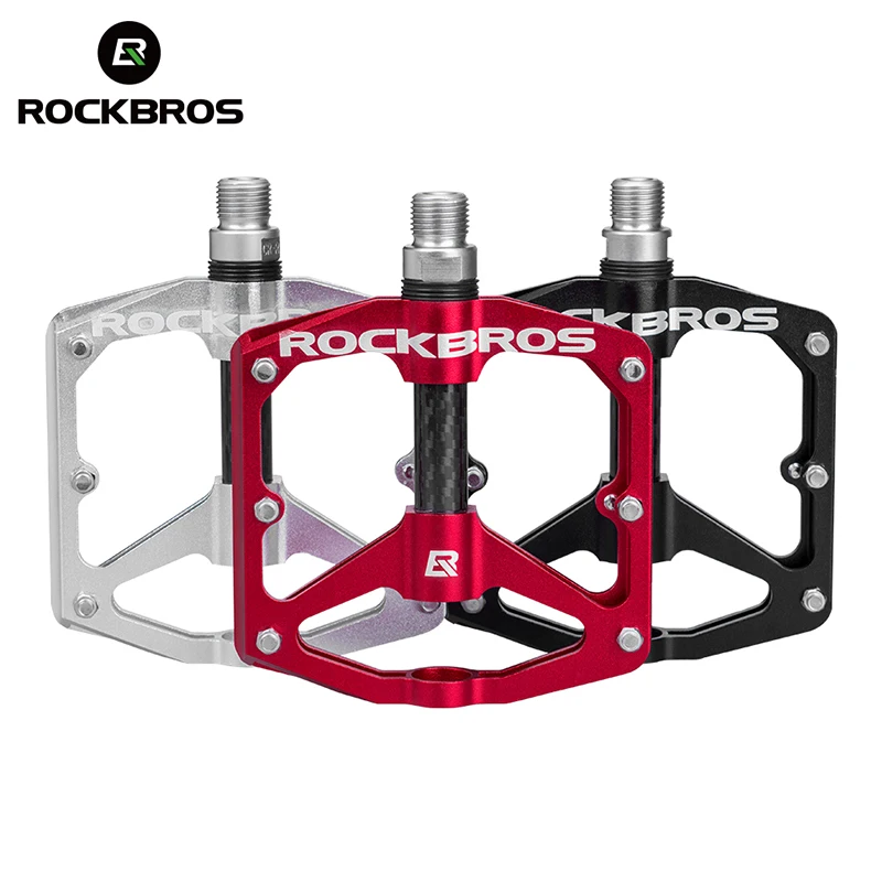 ROCKBROS велосипедные MTB педали для велосипеда герметичный DU подшипник из