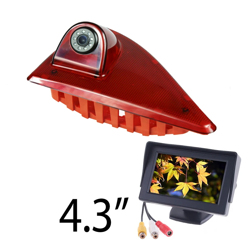 CCD автомобильный тормозной светильник камера заднего хода для Renault Master Nissan NV400 Opel Movano Vauxhall Movano IR светильник монитор заднего вида