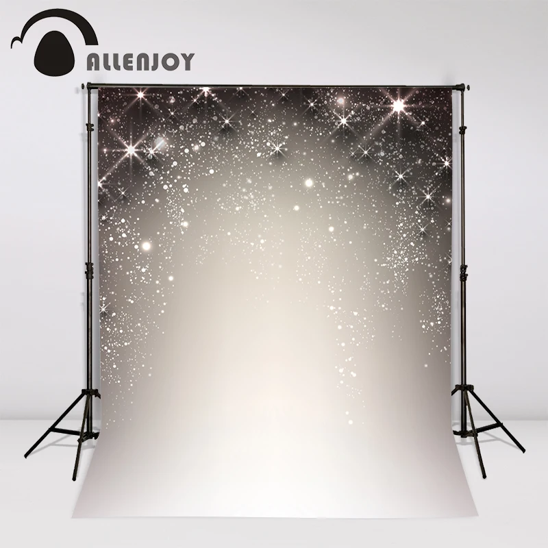 Фон для фотосъемки Allenjoy серый 3D Модный Блестящий порошок современный Фотофон с