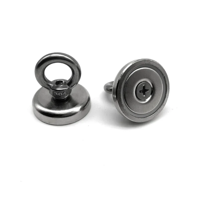 Super Strong Magnet Salvage Pot Fishing Hook Magnets Deep Sea holder pot Magnets Imanes Strongest Permanent Powerful Magnetic