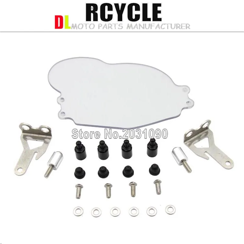 

QUICK RELEASE CLEAR HEADLIGHT GUARD For BMW G650GS SERTAO 2011-2017