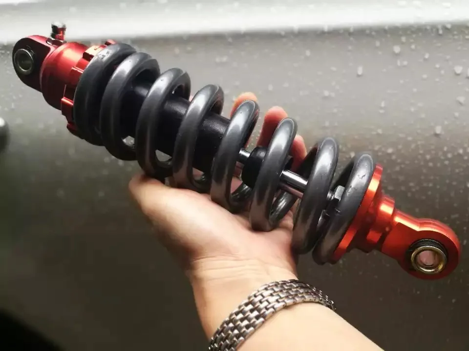 Orange 250mm MSX125 амортизатор колеса заднего сиденья 250 мм 270 мм Мотоцикл Скутер Отрегулируйте Демпфирование амортизатор стойки для Honda M3 сзади - Цвет: Orange 250mm
