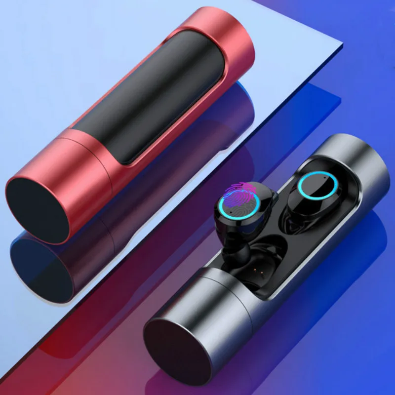 TWS Bluetooth 5 0 наушники с сенсорным управлением беспроводные Handsfree водонепроницаемые