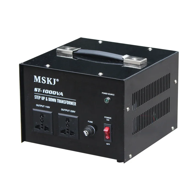 ST 1000 AC 220V/110V преобразователь напряжения Трансформатор 110v до 220v|transformer to 220v|voltage