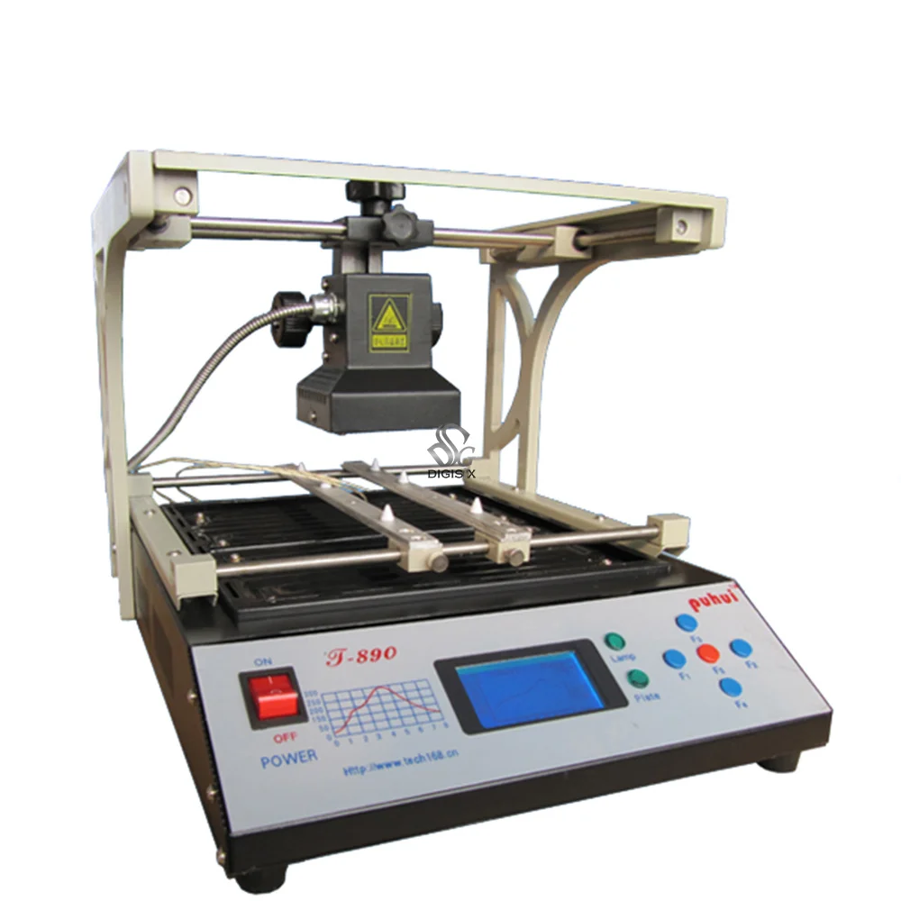 

Free shipping New Arrival BGA Rework Station T-890 IRDA Soldering Welder T890 Infrared SMT SMD IRDA BGA Welder T 890