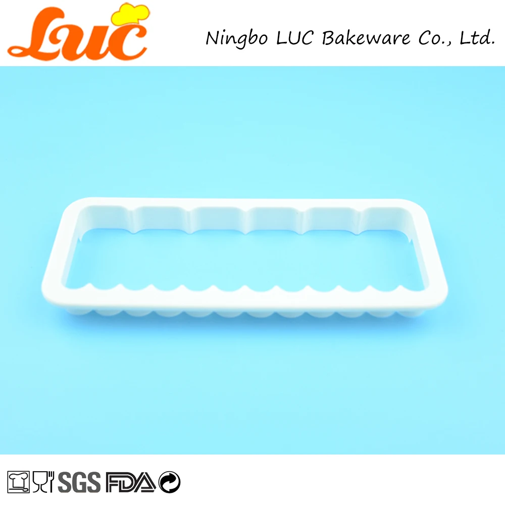 Luc качественные продукты кухня помадка кружева границы резак торта украшения