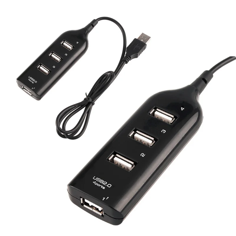 Большая Акция высокоскоростной разветвитель с 4 USB-портами 2 0 дюйма 8 Гбит/с