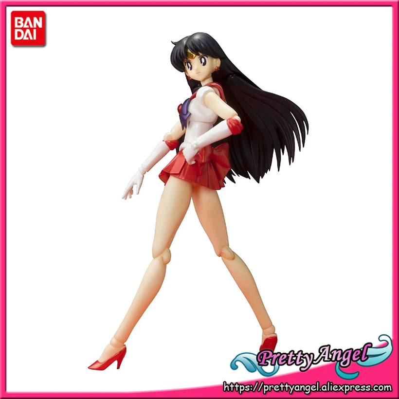 PrettyAngel Подлинная Bandai S.H.Figuarts Pretty Guardian Sailor Moon 20th ПВХ Mars Action Figure|action figure|sailor marssailor moon |