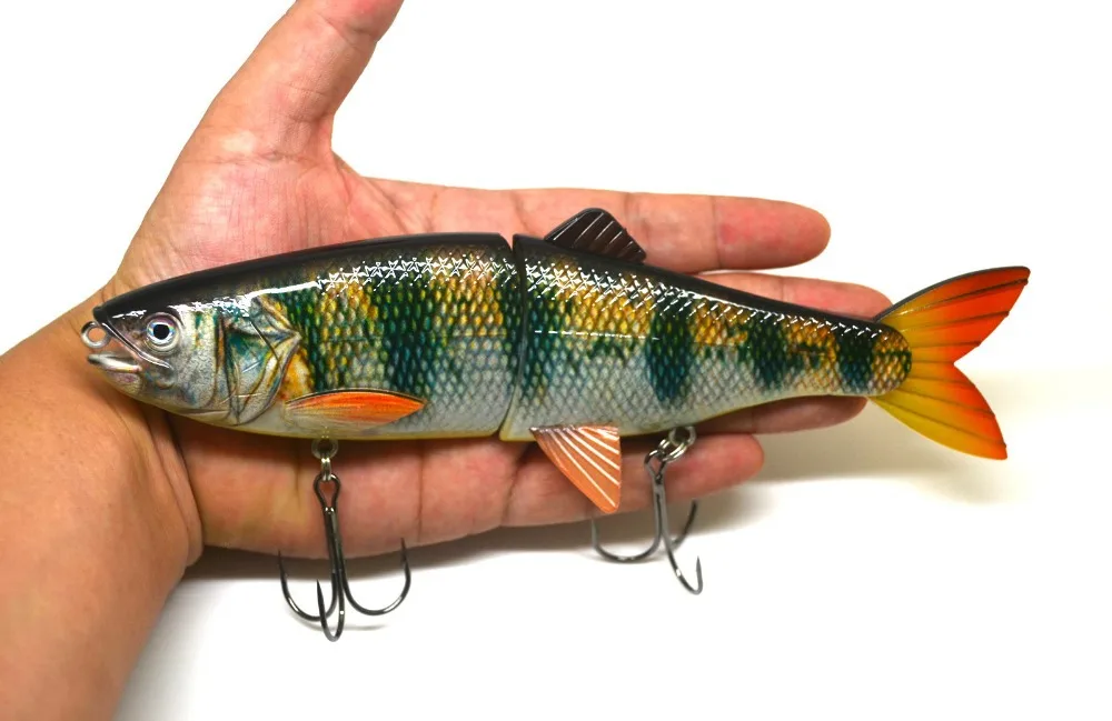 8 &quotЩука Мускусная приманка Lure Jointed Life-like окунь Новый | Спорт и развлечения