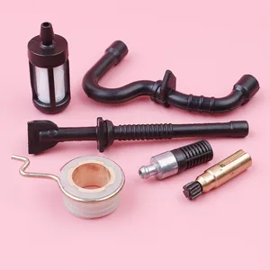 Масляный насос червячная передача топливный масляный фильтр линия шланг комплект для Stihl MS 180 170 MS180 MS170 018 017 Запчасти для бензопилы 11236407102