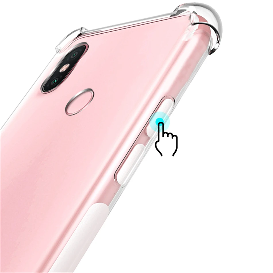 Для Xiaomi Redmi S2 64 ГБ Глобальный противоударный чехол редми S 2 Силиконовые ТПУ Мягкая