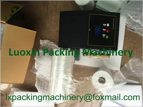 LX-PACK Бренд самая низкая заводская цена полировка пустот-заполняющая воздушная подушка упаковочная машина и пленки бесплатно пластиковая для кушона пленка