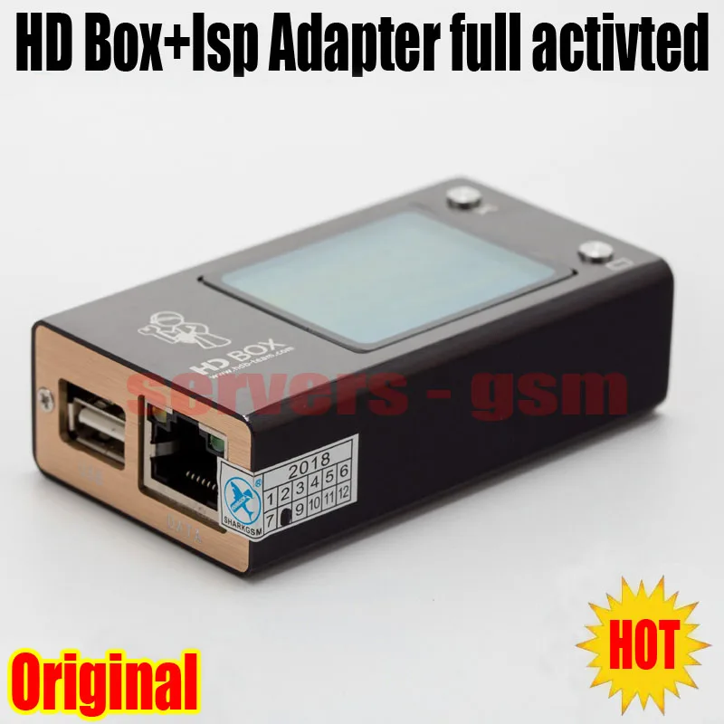 2019 новый оригинальный Ip бокс сверхмощный инструмент HD с Isp адаптером полностью