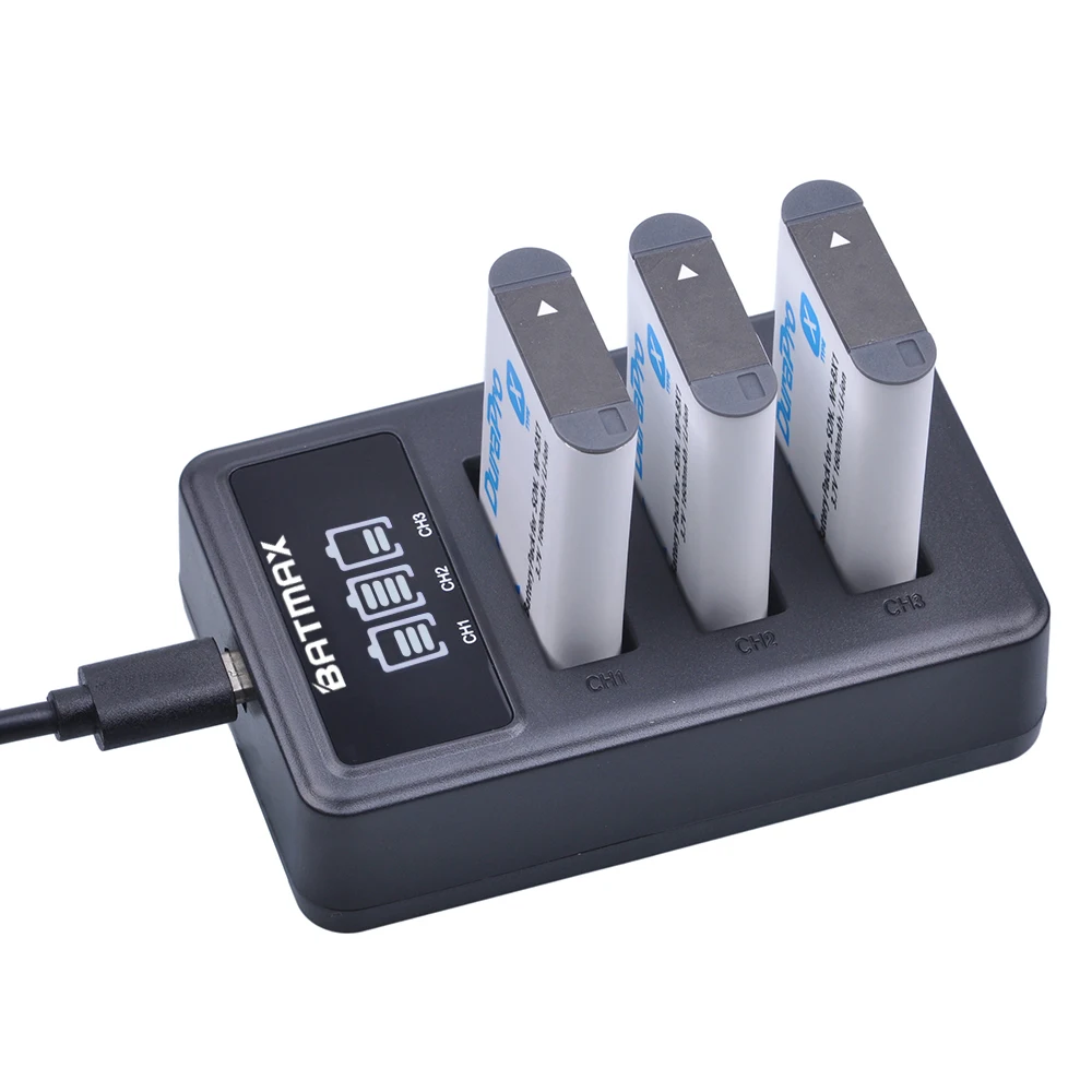3x NP BX1 np bx1 батарея + LED 3 порта USB зарядное устройство для Sony DSC RX1 RX100 AS100V M3 M2 HX300 HX400 HX50