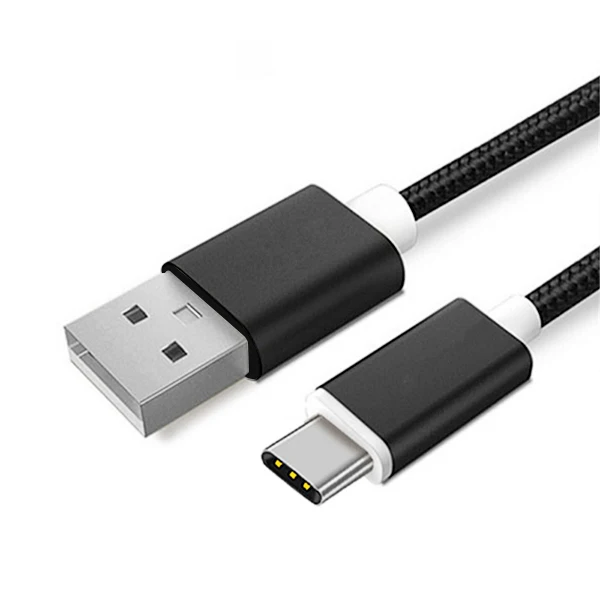 Черный Кабель USB type C, 3 А, быстрая зарядка, USB C, кабели для мобильных телефонов samsung, Xiaomi, huawei, LG, Android, быстрое зарядное устройство, type-C, шнур для телефона - Цвет: Черный