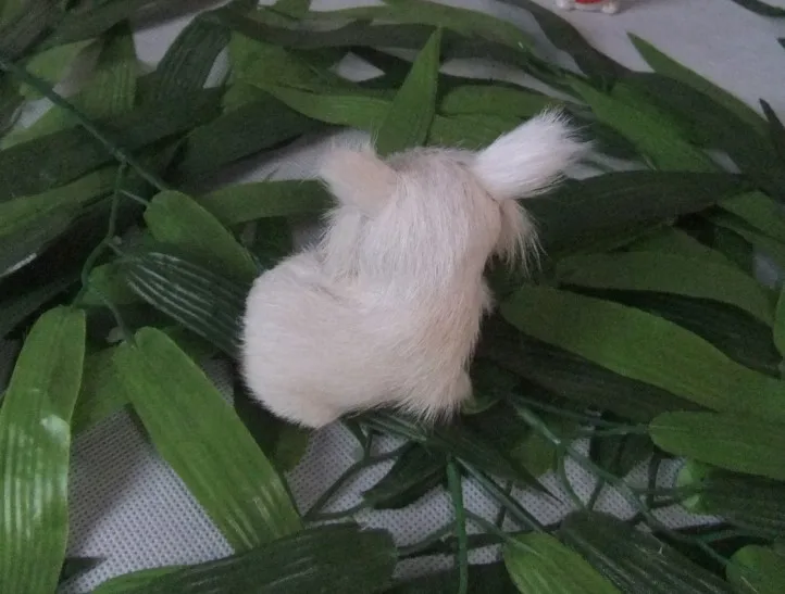 Искусственная лиса украшение дикие животные куклы маленькая маленький