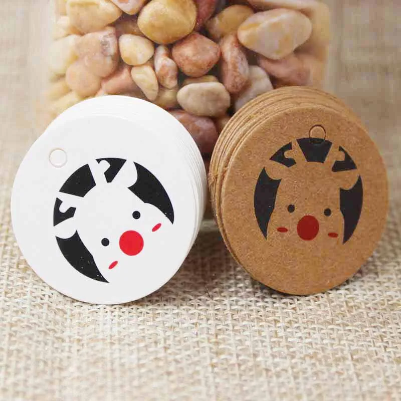 3 см цветок форма крафт/белый подарок/Конфеты/Свадебные сувениры украшения