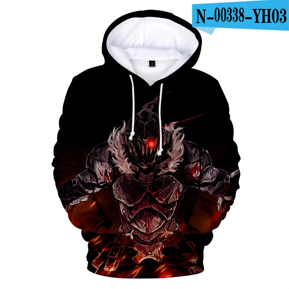 3D Модные толстовки Goblin Slayer Comic fashion Горячие 3D толстовки для мужчин и женщин Осень Зима повседневные Goblin Slayer толстовки с изображением героев комиксов - Цвет: 3D