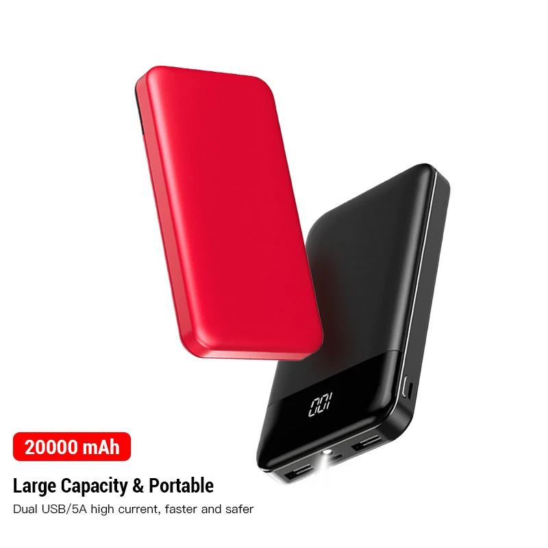 Travelcool 20000 mAh PD Быстрая зарядка 3 0 USB C 3A Pover Bank Мобильный блок питания Блок