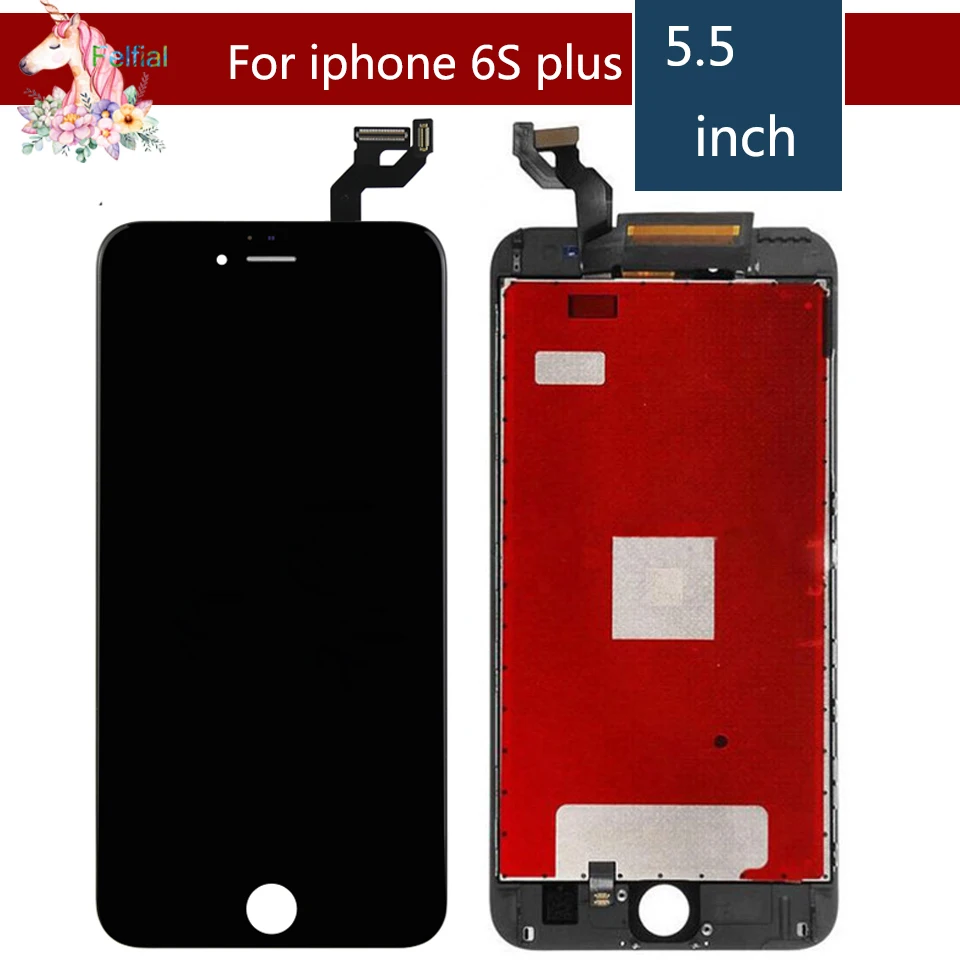 10 шт./лот для iPhone 6 plus 6S ЖК экран дисплей сенсорный дигитайзер Замена|Экраны
