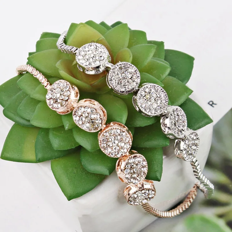 Новые модные регулируемые браслеты для женщин Pulseras Mujer свадебный браслет с