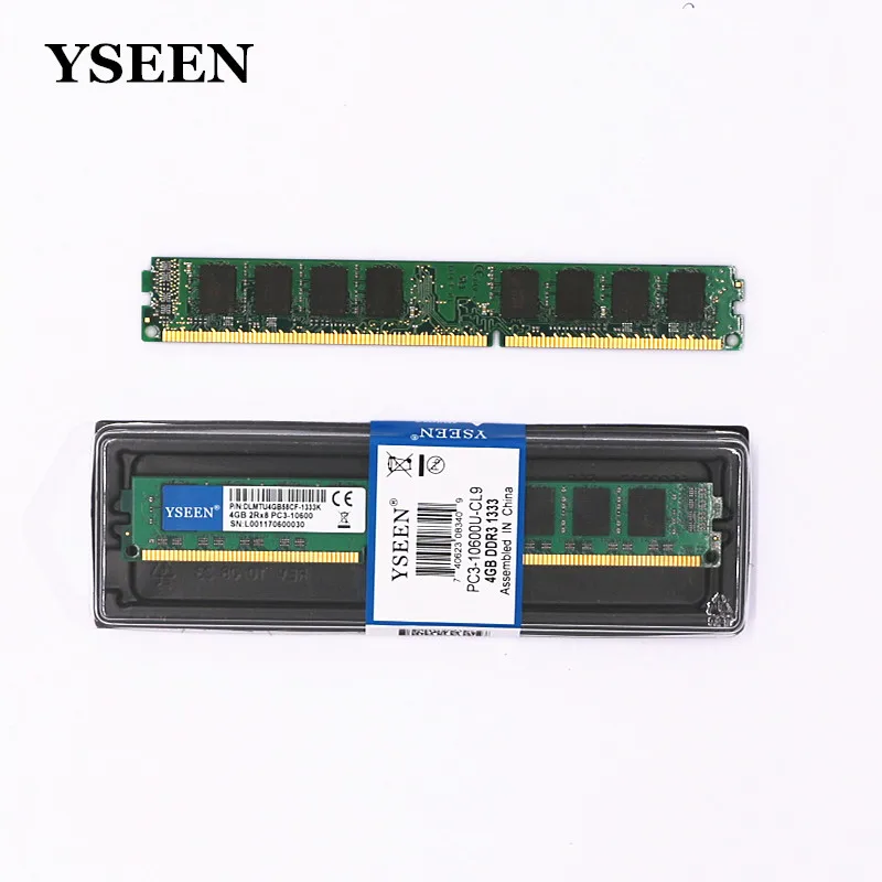 Настольные компьютерные чипы памяти YSEEN до 4 Гб DDR3 8 1333 МГц 1600 INTEL совместимы с