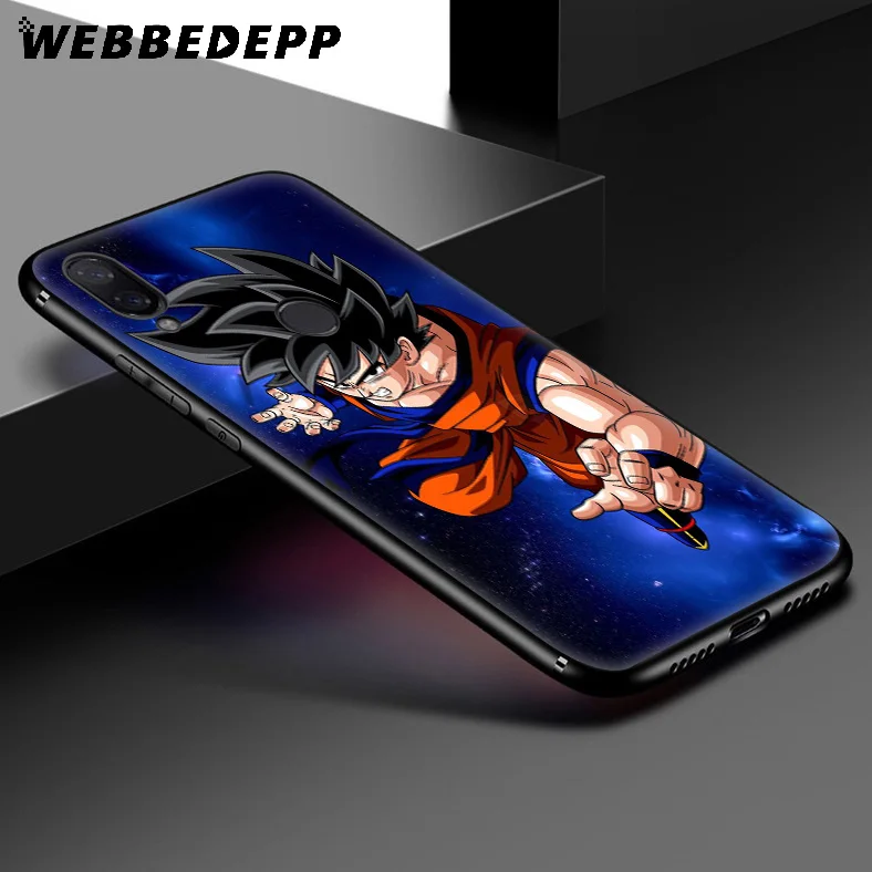 WEBBEDEPP супер мягкий чехол Dragon Ball Z Goku для Xiaomi Redmi K20 7A 4A 4X 5 5A 6 6A S2 Note 8 4 7 Pro Plus Prime |