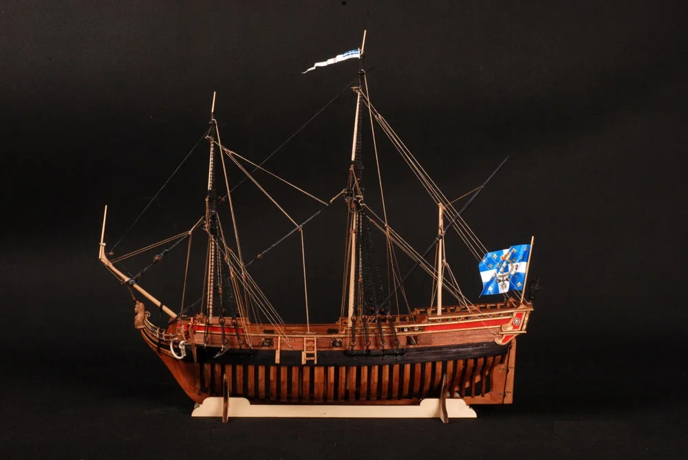 1/48 модель парусника La Belle 1684 корабль деревянная модель новая версия