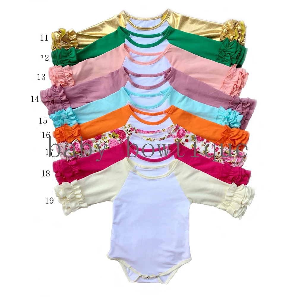 New Arrival vinyl heated Football Newborn Polka Dots&strips baby Rompers flutter sleeve girls romper