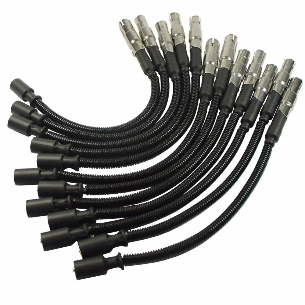 

12 pcs for Mercedes Spark Plug Wire Set Ignition Wire 1121500218 Set Suit for Mercedes Benz C-Class E-Class ML SLK 320 350 DXY88