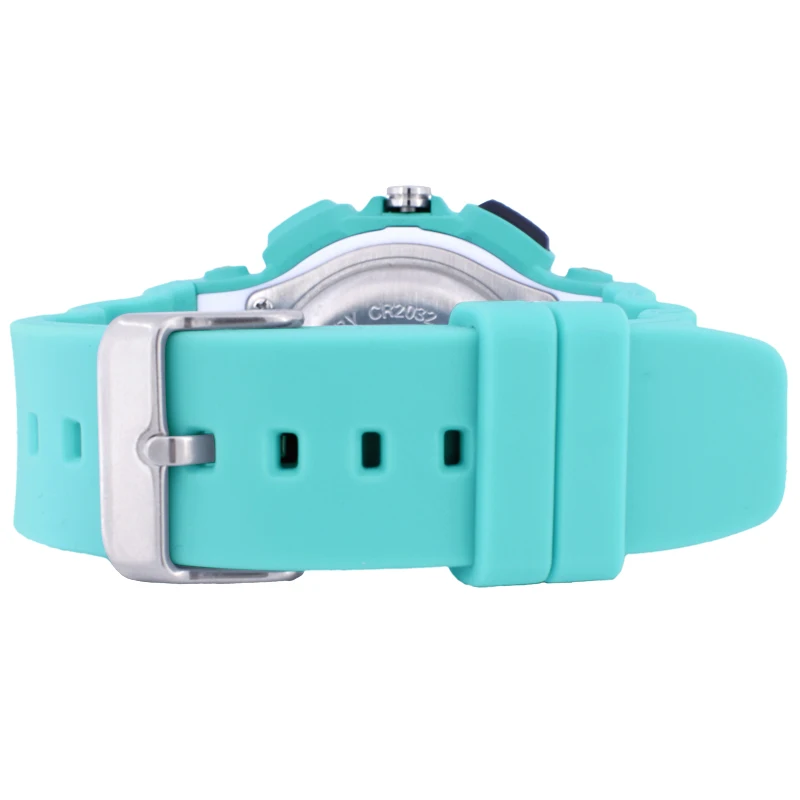 Высокоточные спортивные водонепроницаемые часы 100 м с силиконовыми ремешками