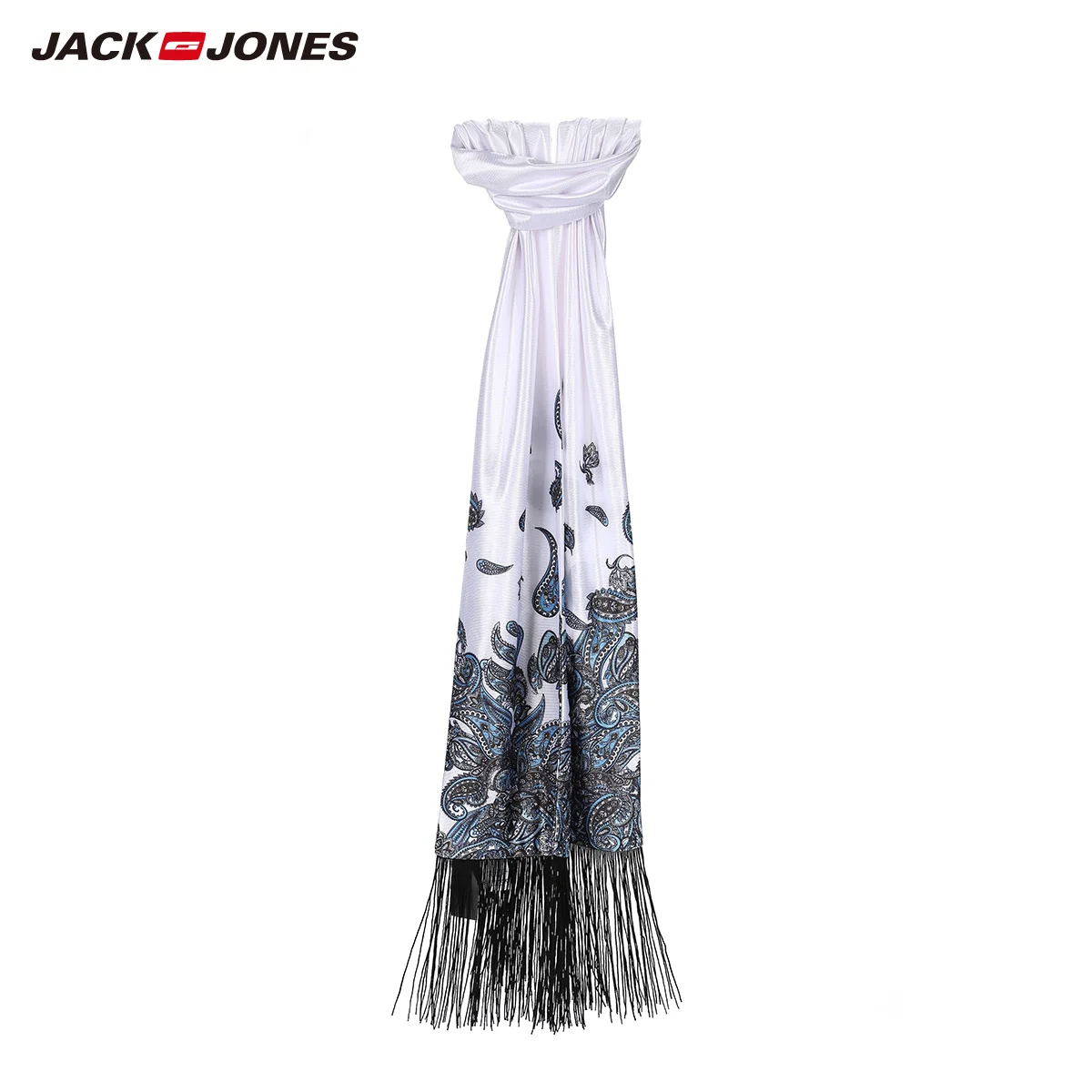 Jack Jones Новый комфорт Пейсли узор кисточкой дизайн узкий шарф | 218188504|Женские шарфы|