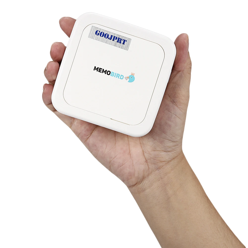 GOOJPRT GT1 портативный принтер MEMOBIRD Мини Bluetooth бумажный фотопринтер термопечать |