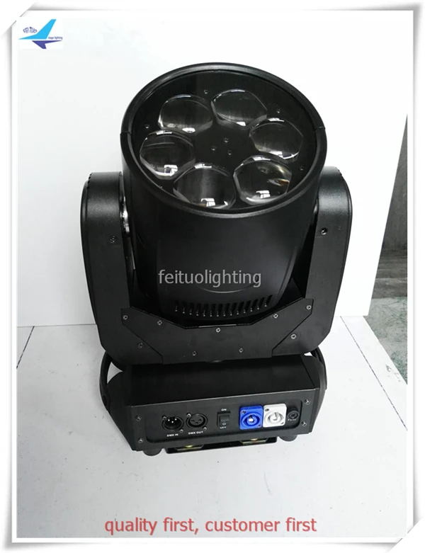 2 шт./лот Flycase супер луч Led Moving Head Bee Eye Light 6x40 Вт 4в1 Quad RGBW Lyre Zoom Stage Lumiere Disco | Лампы и