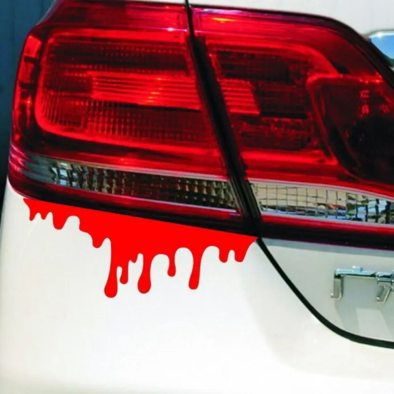 2 шт./лот наклейка сделай сам в виде красной крови для стайлинга автомобиля