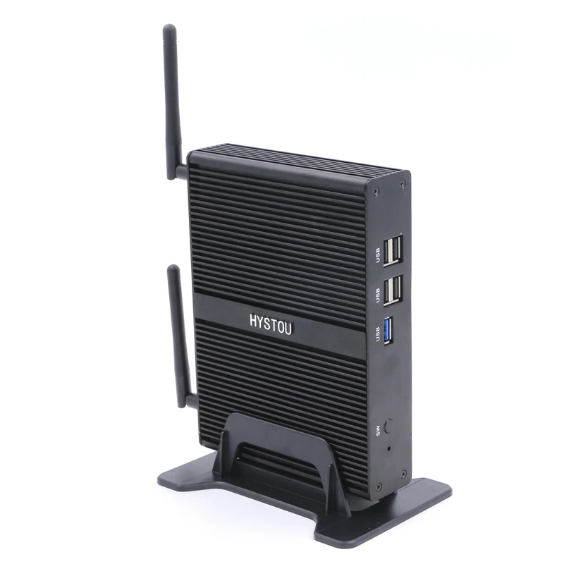 Мини ПК Hystou Intel Celeron Bay Trail J1900 Windows 7 Linux четырехъядерный процессор микро компьютер
