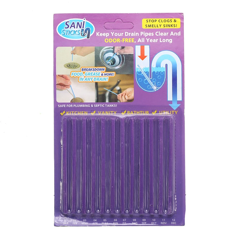 12 шт./компл. масляные дезагенвационные палочки фильтр для кухонной раковины