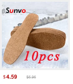 Sunvo, стелька из пены с эффектом памяти, дезодорант, уход за ногами, облегчение боли, подушечки на пятке, амортизирующие стельки для женщин и мужчин