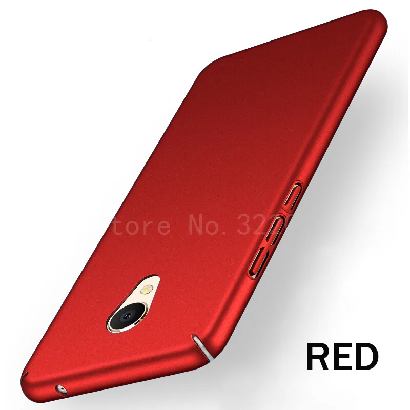 Роскошный Жесткий матовый чехол для телефона Meizu M5 M5s M5C из поликарбоната с полным