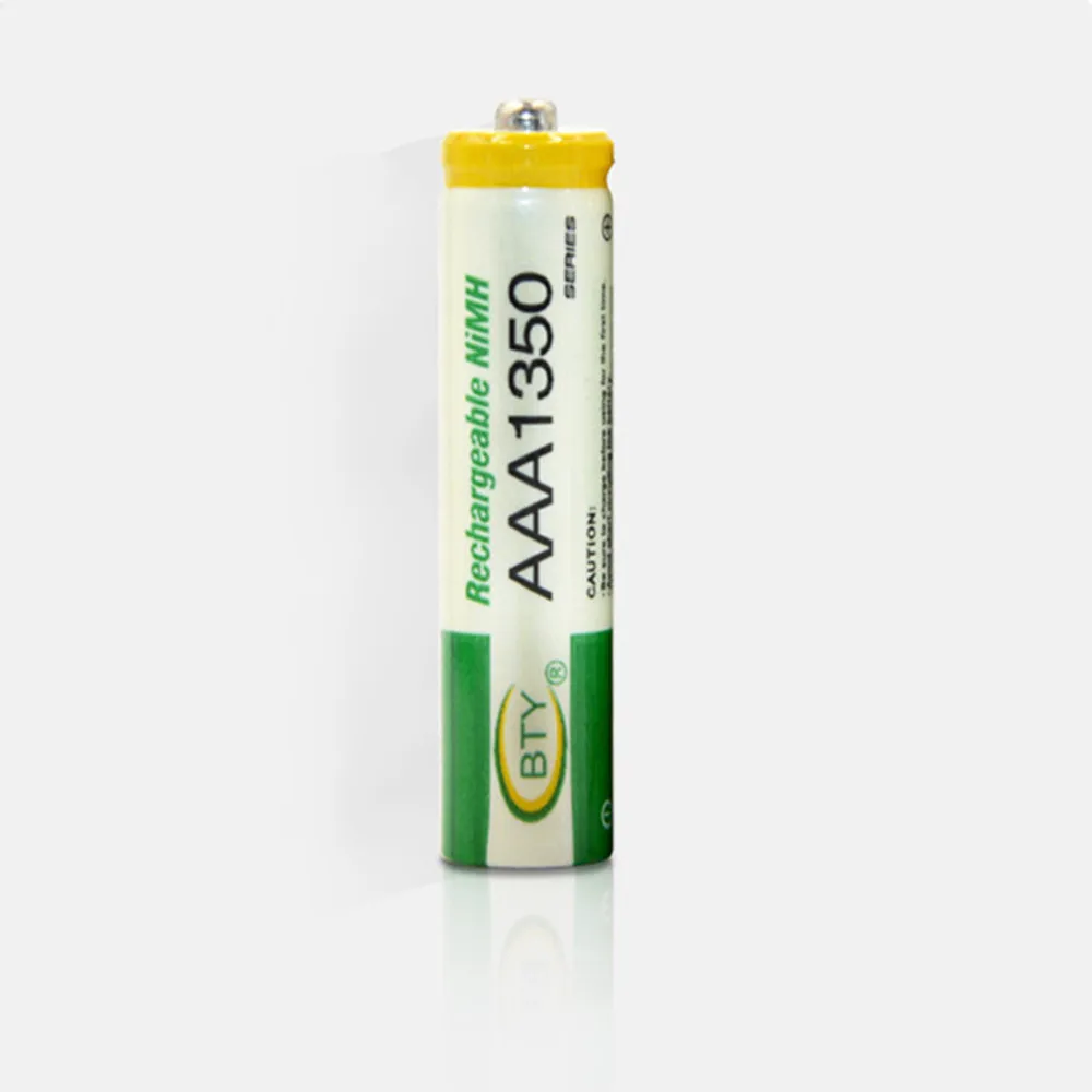 1 шт./лот 1,2 V AAA аккумуляторная батарея высокой мощности высокой плотности 1350mAh AAA перезаряжаемая Ni-MH батарея
