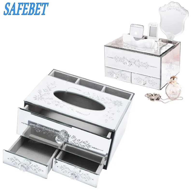 SAFEBET фирменный роскошный европейский модный Настольный ящик для хранения