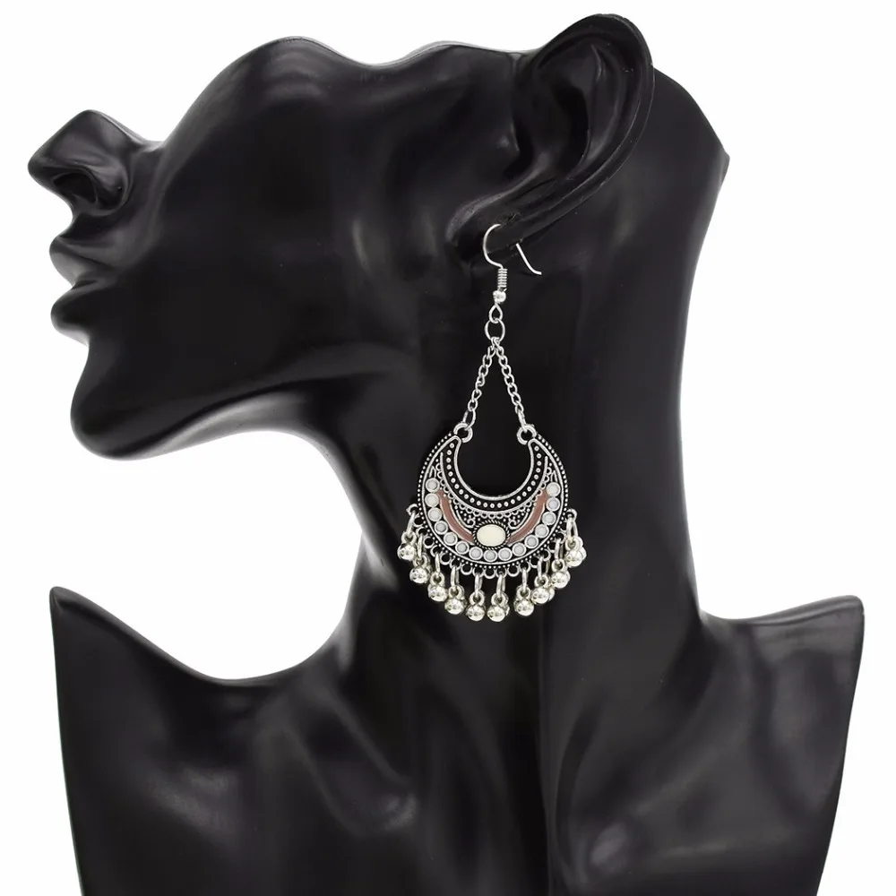 2018 новые модные 4 вида цветов богемные Винтажный серебряный с эмалью шар